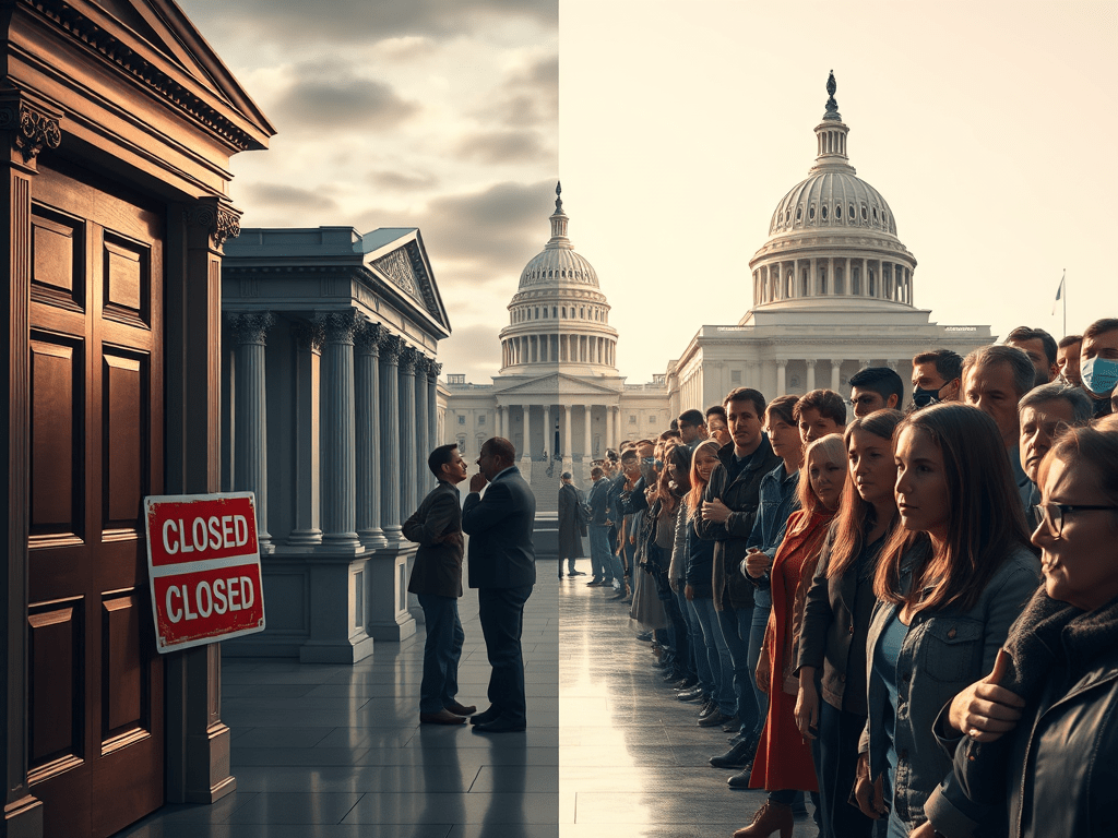 미국의 셧다운의 발생과 법적 근거, 종료에&nbsp;대하여